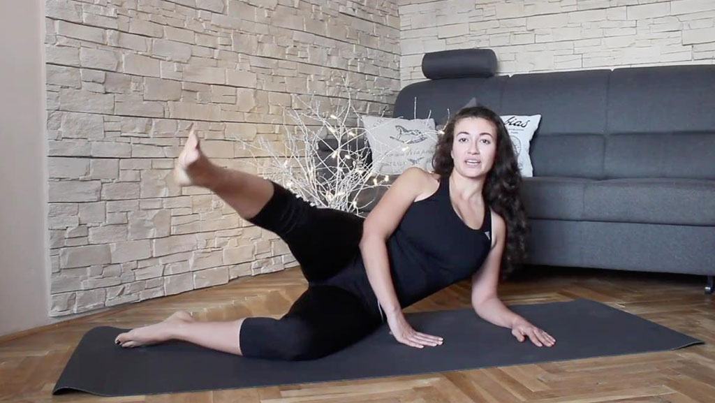 Pilates pro krásné nohy